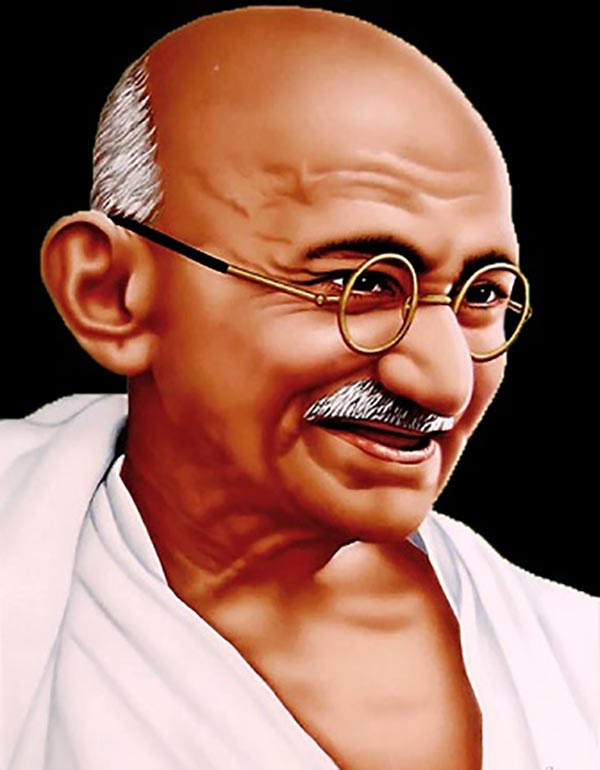 نقاشی جناب گاندی